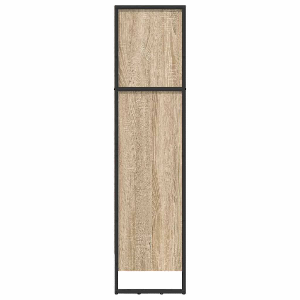 vidaXL Bücherregal Sonoma 80 x 30 x 155 cm Holzwerkstoff