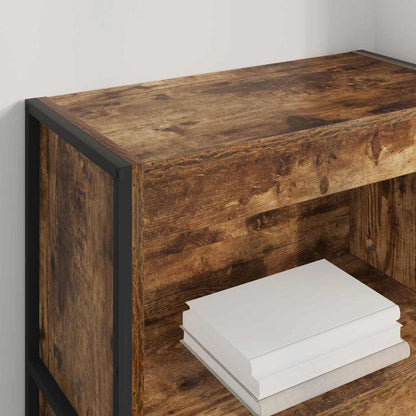 vidaXL Bücherregal Raucharbe 80 x 30 x 155 cm Holzwerkstoff