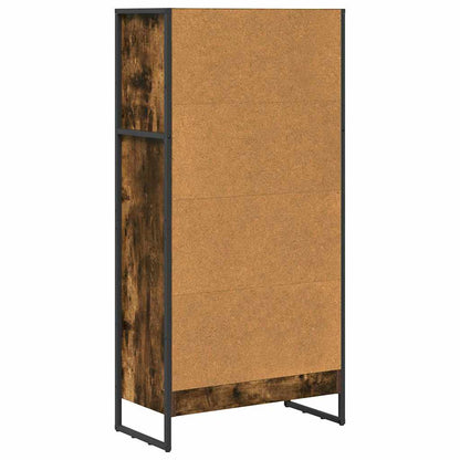 vidaXL Bücherregal Raucharbe 80 x 30 x 155 cm Holzwerkstoff