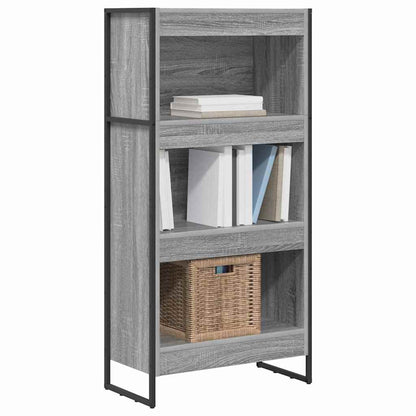 Bücherregal Graues Sonoma 80 x 30 x 155 cm Holzwerkstoff