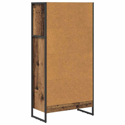 vidaXL Bücherregal Altholz 80 x 30 x 155 cm Holzwerkstoff