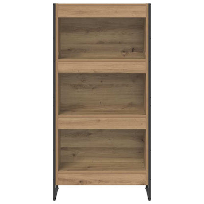 vidaXL Bücherregal Kunsthandwerk Eiche 80 x 30 x 155 cm Holzwerkstoff