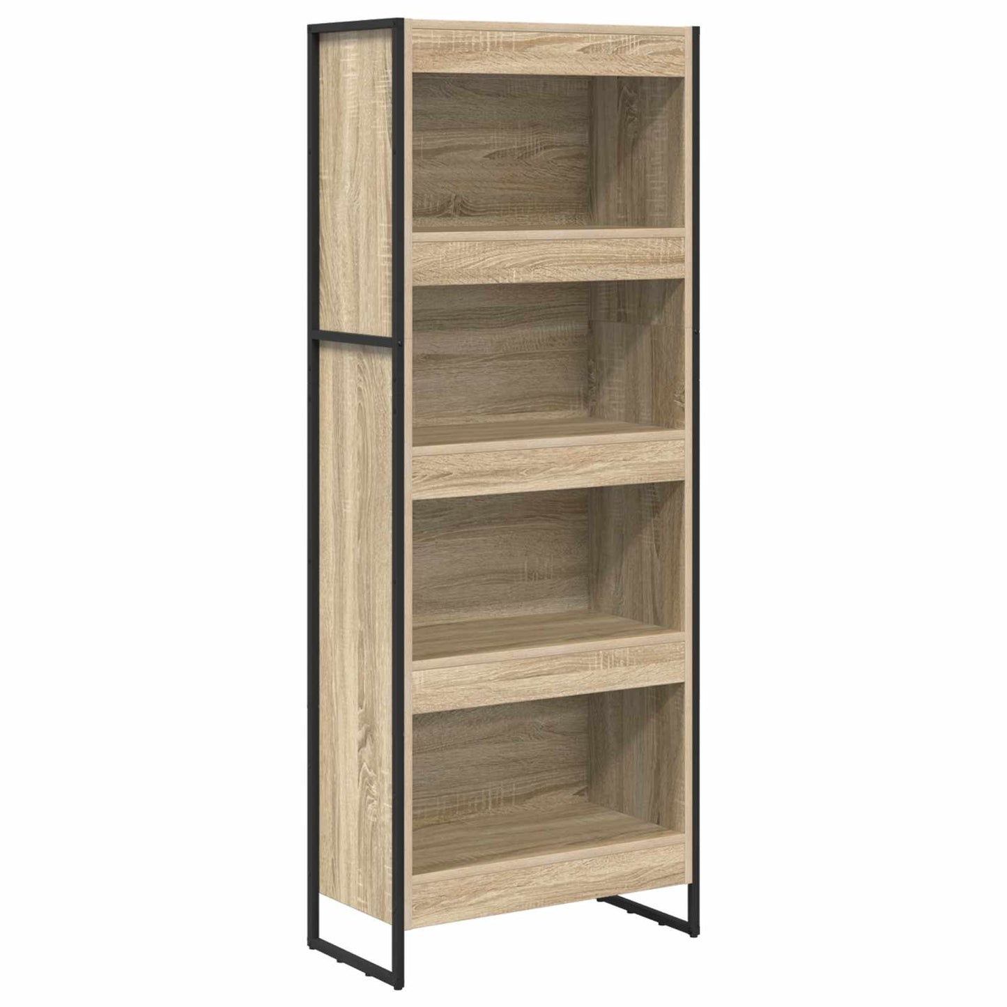 Bücherregal Sonoma 80 x 30 x 155 cm Holzwerkstoff