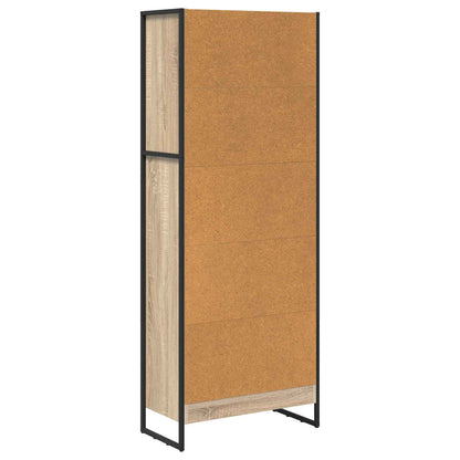 Bücherregal Sonoma 80 x 30 x 155 cm Holzwerkstoff
