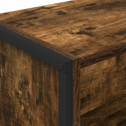 vidaXL Bücherregal Raucharbe 80 x 30 x 155 cm Holzwerkstoff