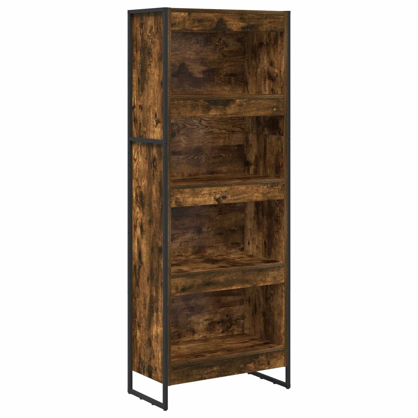 vidaXL Bücherregal Raucharbe 80 x 30 x 155 cm Holzwerkstoff