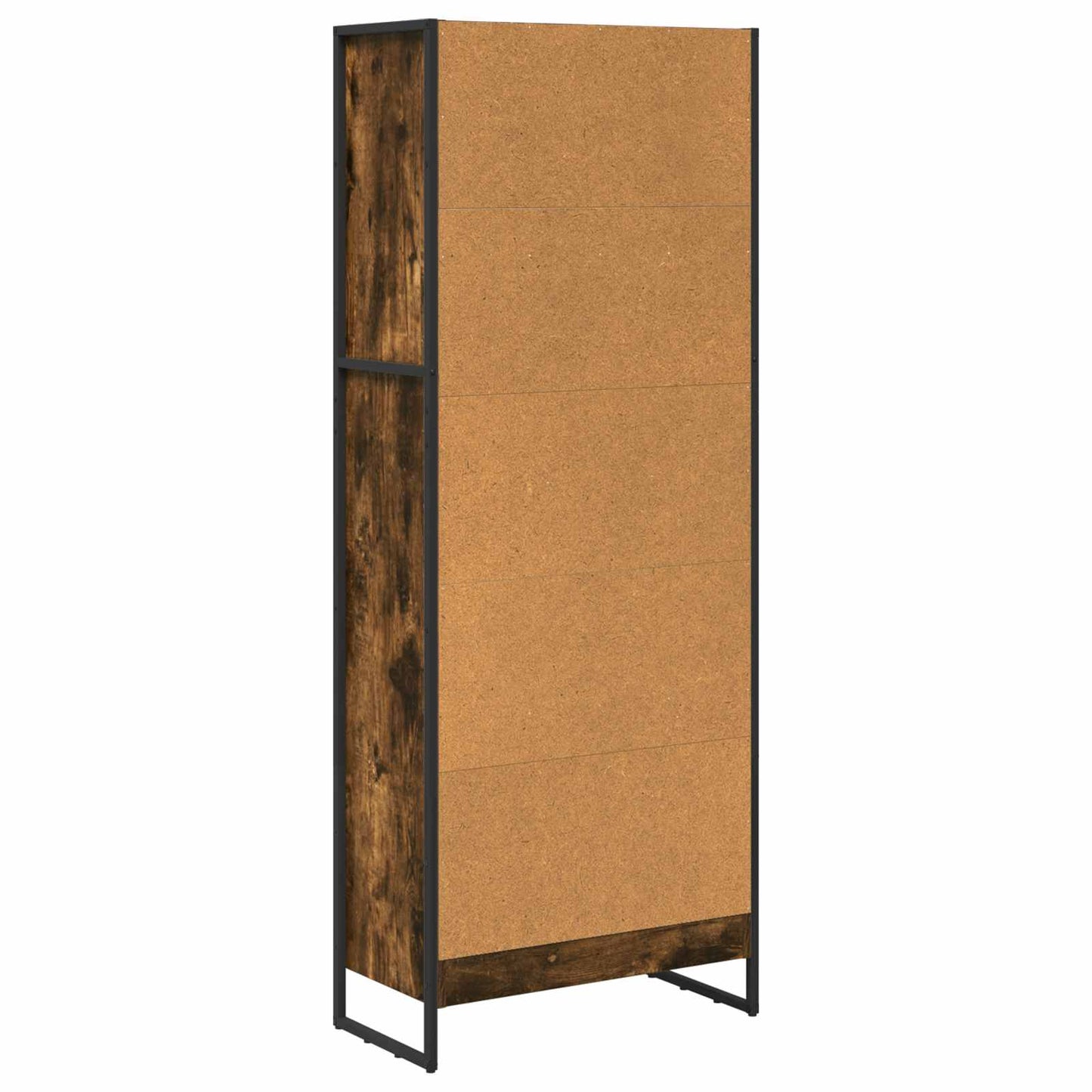 vidaXL Bücherregal Raucharbe 80 x 30 x 155 cm Holzwerkstoff