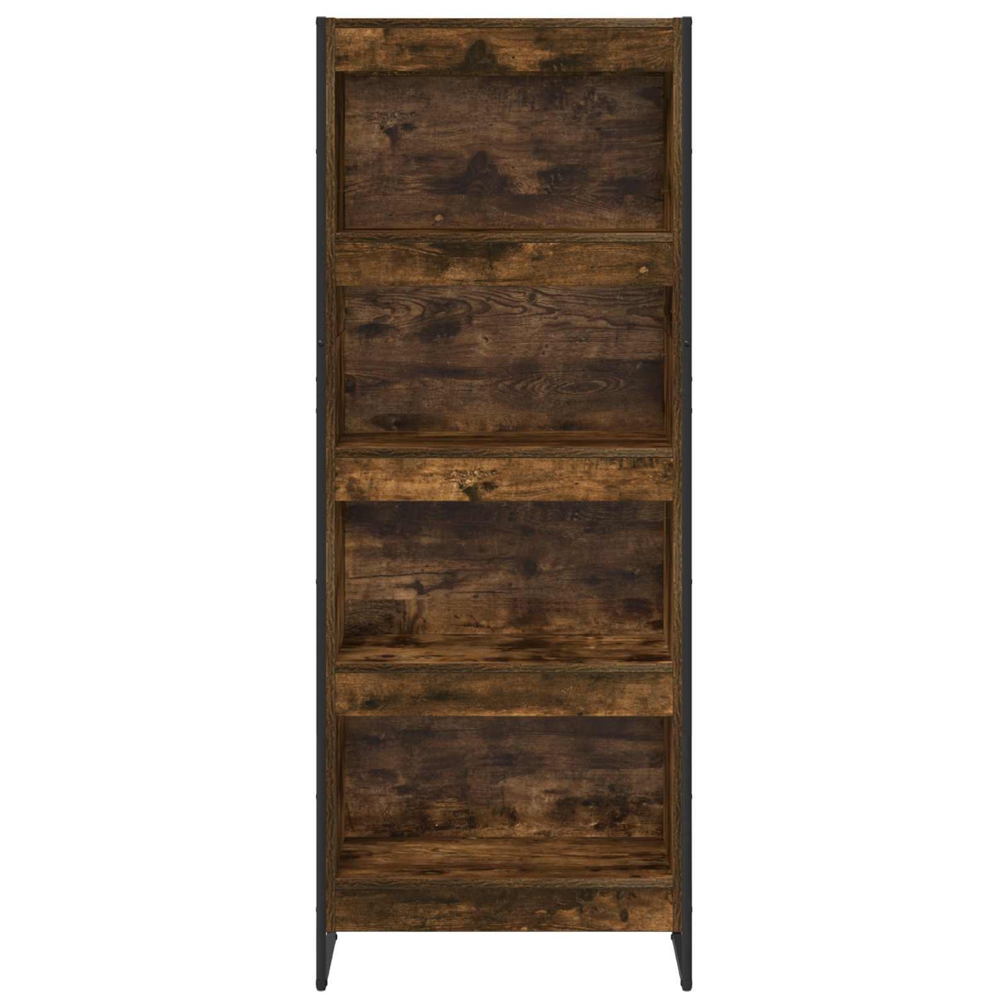 vidaXL Bücherregal Raucharbe 80 x 30 x 155 cm Holzwerkstoff