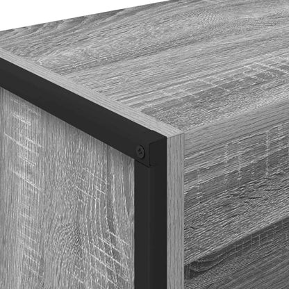 Bücherregal Graues Sonoma 80 x 30 x 155 cm Holzwerkstoff