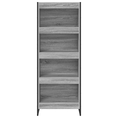 Bücherregal Graues Sonoma 80 x 30 x 155 cm Holzwerkstoff