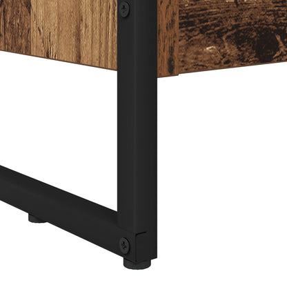 vidaXL Bibliothèque en bois de récupération 80 x 30 x 155 cm Bois d'ingénierie