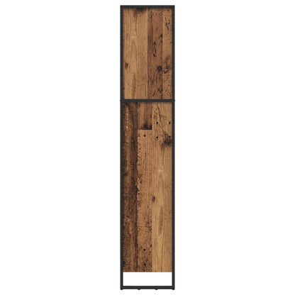 vidaXL Bibliothèque en bois de récupération 80 x 30 x 155 cm Bois d'ingénierie