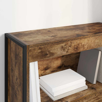 vidaXL Bücherregal Raucharbe 80 x 30 x 155 cm Holzwerkstoff