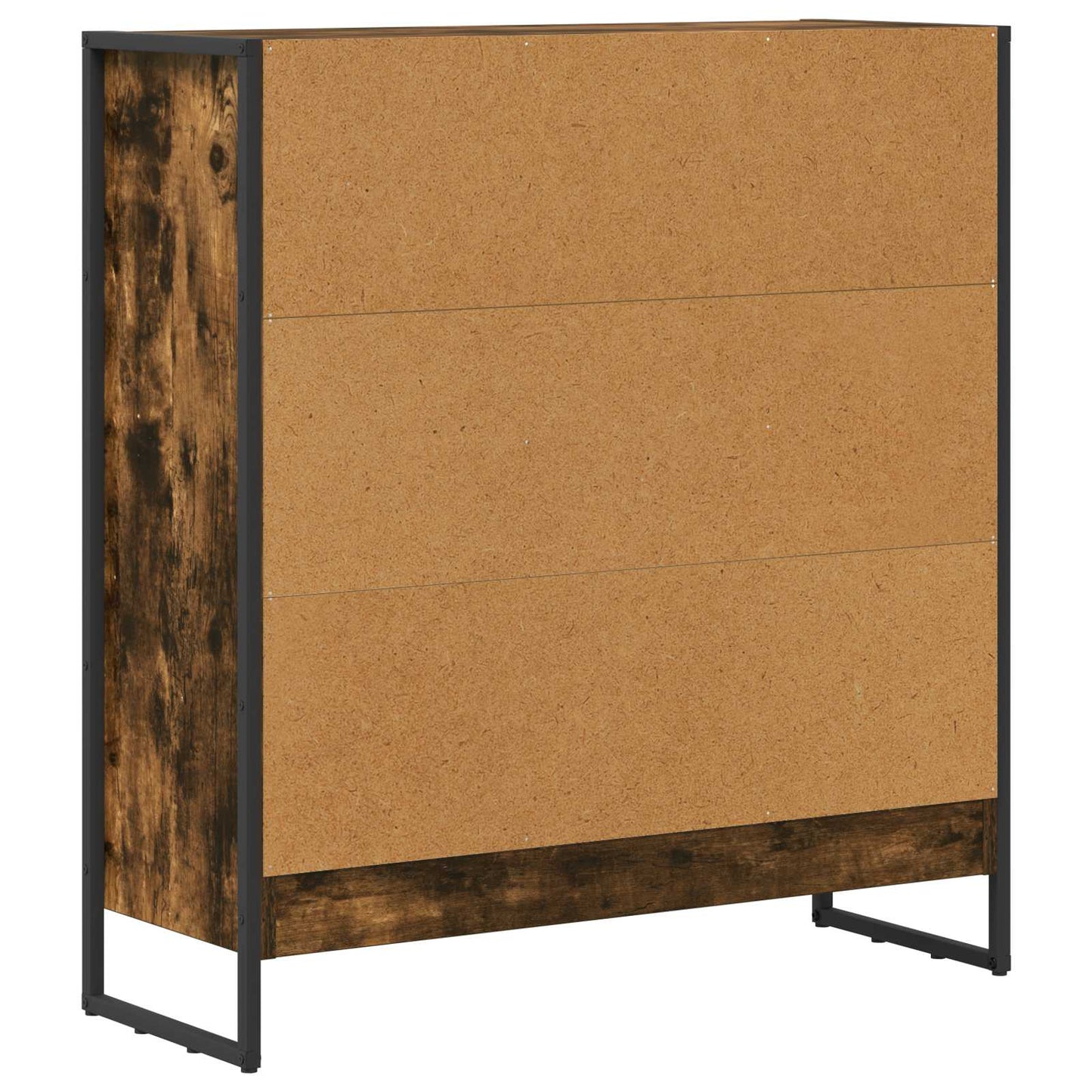 vidaXL Bücherregal Raucharbe 80 x 30 x 155 cm Holzwerkstoff