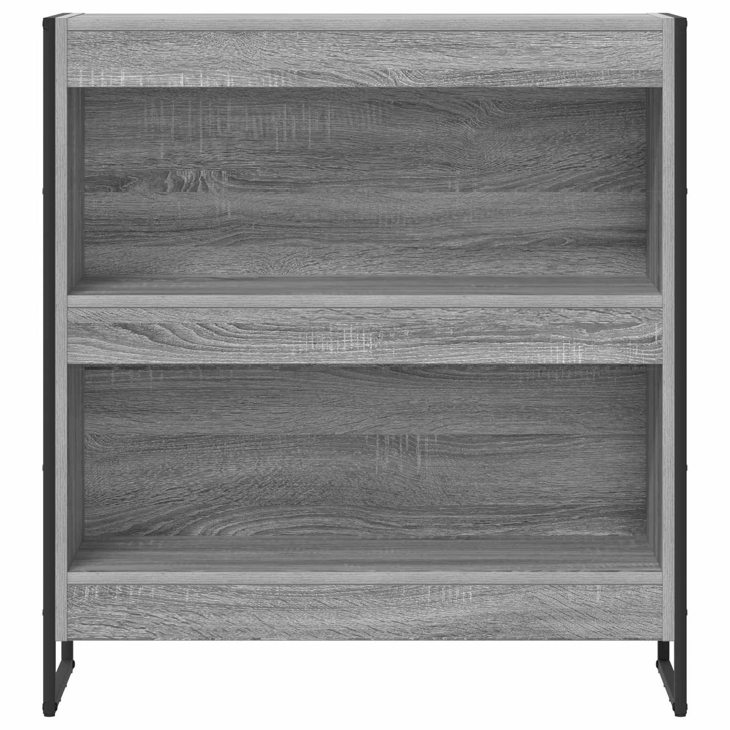 vidaXL Bücherregal Graues Sonoma 80 x 30 x 155 cm Holzwerkstoff