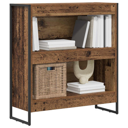 vidaXL Bibliothèque en bois de récupération 80 x 30 x 155 cm Bois d'ingénierie