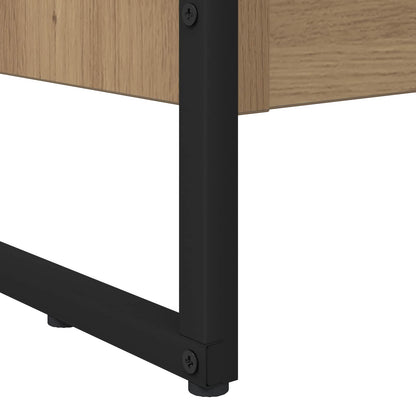 Bücherregal Kunsthandwerk Eiche 80 x 30 x 155 cm Holzwerkstoff