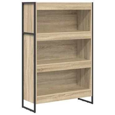 vidaXL Bücherregal Sonoma 80 x 30 x 155 cm Holzwerkstoff