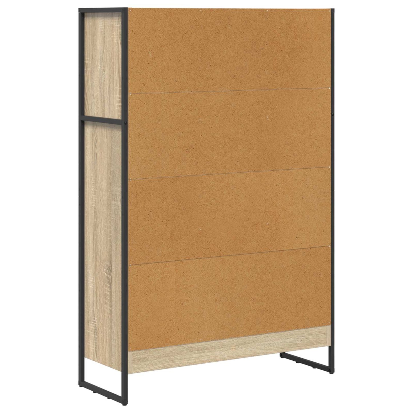 Bücherregal Sonoma 80 x 30 x 155 cm Holzwerkstoff