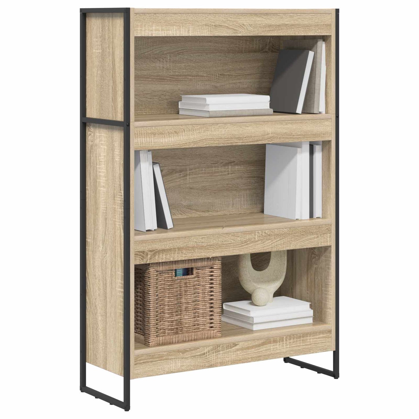 Bücherregal Sonoma 80 x 30 x 155 cm Holzwerkstoff