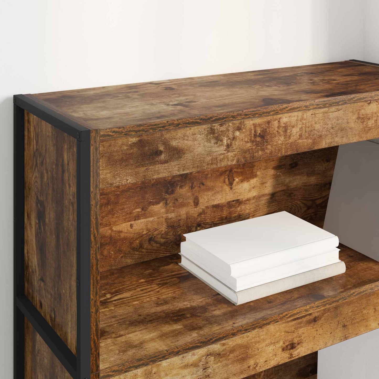 vidaXL Bücherregal Raucharbe 80 x 30 x 155 cm Holzwerkstoff