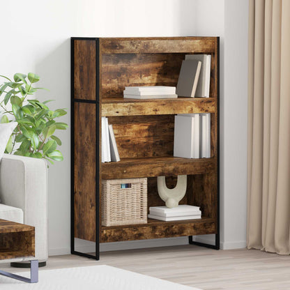 vidaXL Bücherregal Raucharbe 80 x 30 x 155 cm Holzwerkstoff
