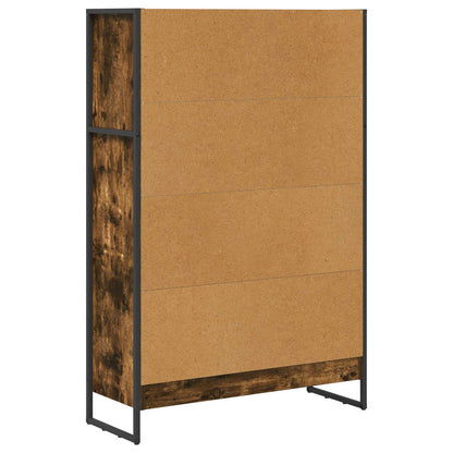 vidaXL Bücherregal Raucharbe 80 x 30 x 155 cm Holzwerkstoff