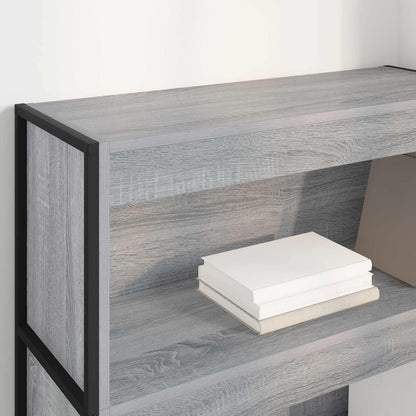 Bücherregal Graues Sonoma 80 x 30 x 155 cm Holzwerkstoff
