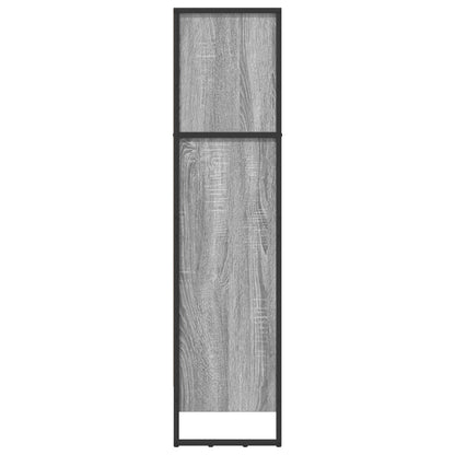 Bücherregal Graues Sonoma 80 x 30 x 155 cm Holzwerkstoff