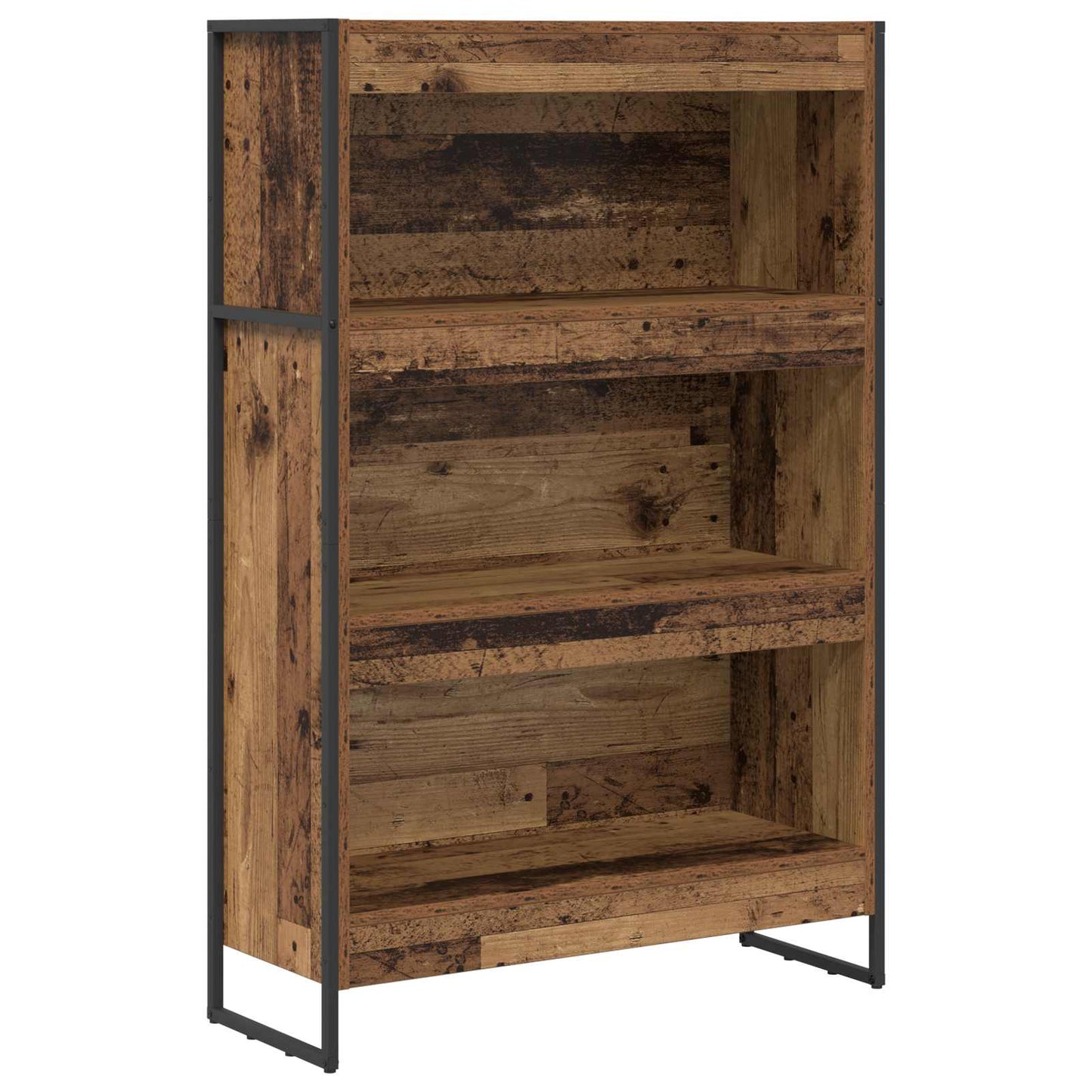 vidaXL Bücherregal Altholz 80 x 30 x 155 cm Holzwerkstoff