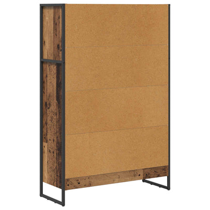 vidaXL Bücherregal Altholz 80 x 30 x 155 cm Holzwerkstoff