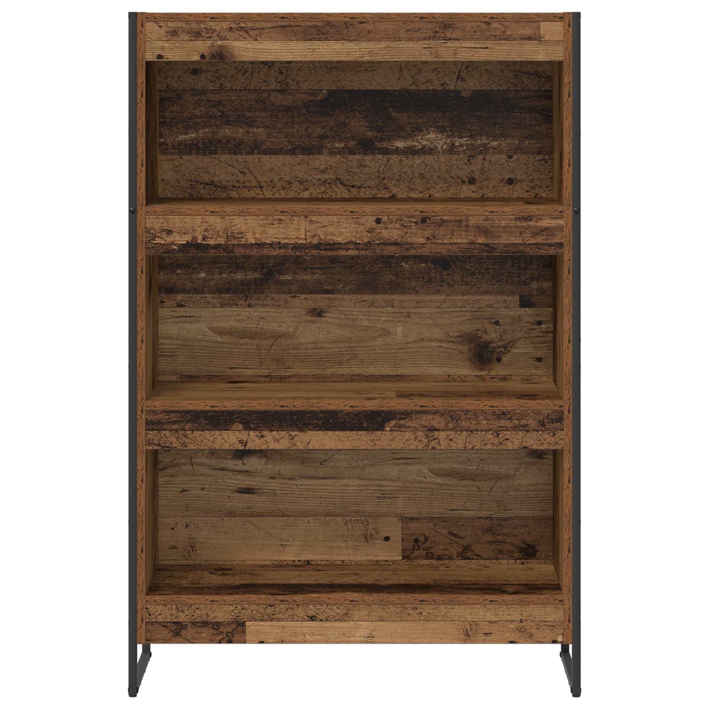 vidaXL Bücherregal Altholz 80 x 30 x 155 cm Holzwerkstoff