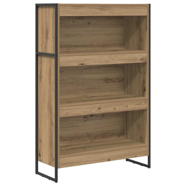 vidaXL Bücherregal Kunsthandwerk Eiche 80 x 30 x 155 cm Holzwerkstoff