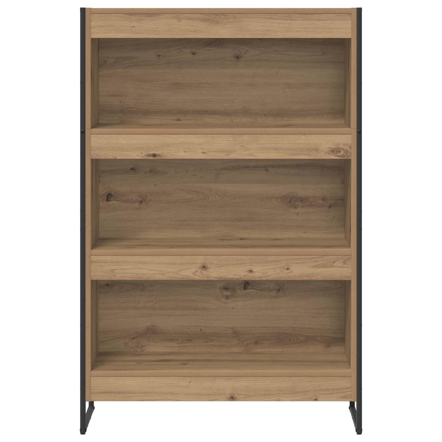 vidaXL Bücherregal Kunsthandwerk Eiche 80 x 30 x 155 cm Holzwerkstoff