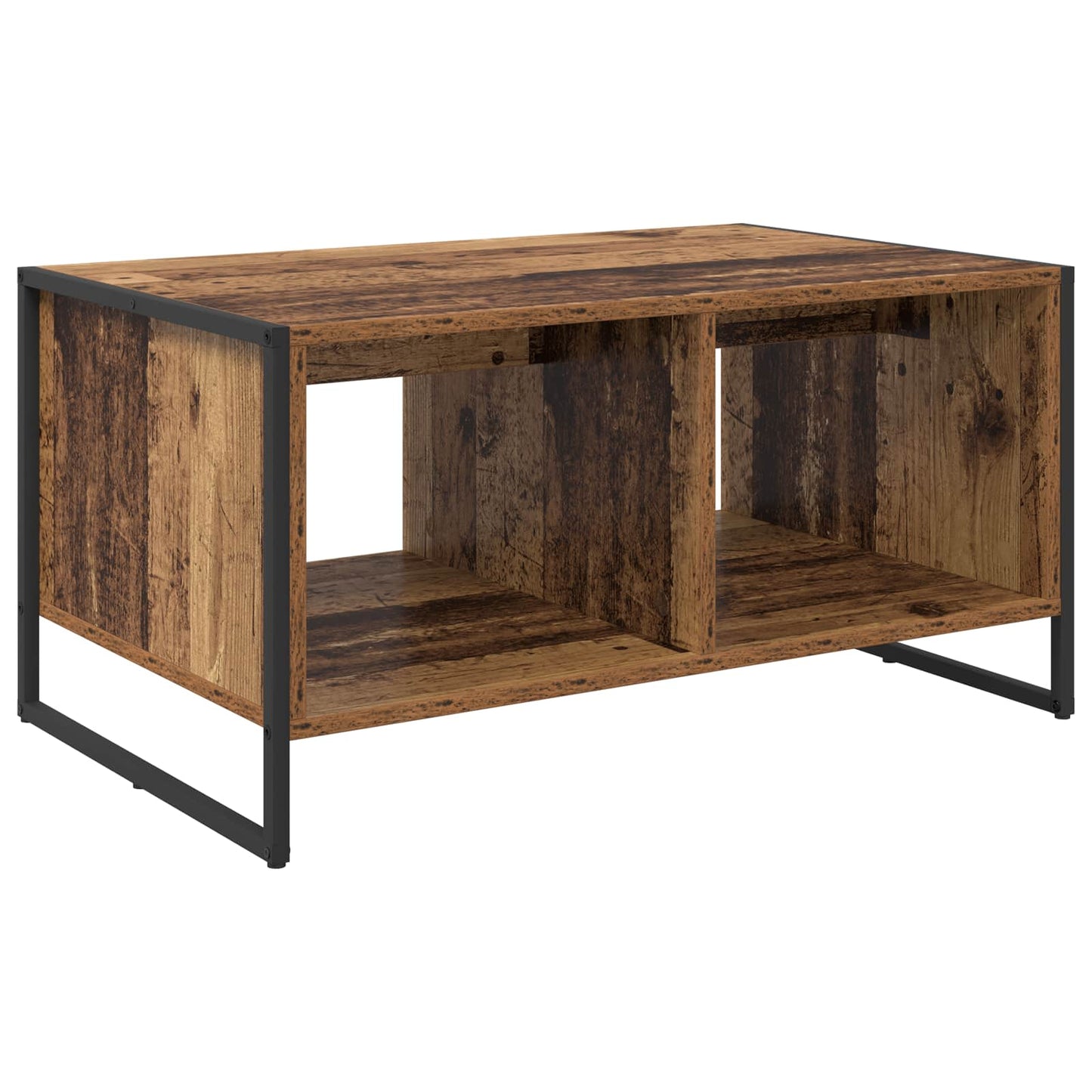 vidaXL Couchtisch Altholz 80 x 50 x 40 cm Holzwerkstoff