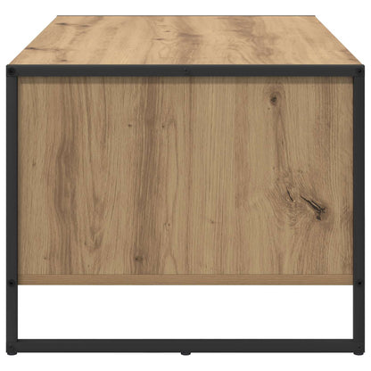 vidaXL Couchtisch Kunsthandwerk Eiche 80 x 50 x 40 cm Holzwerkstoff