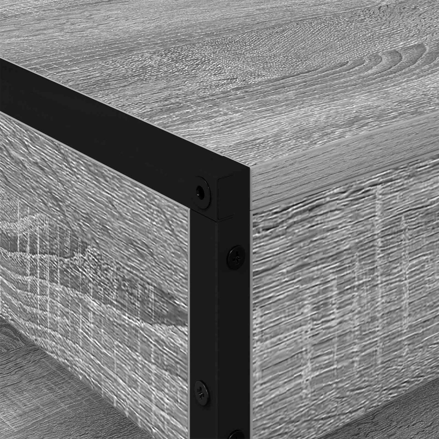 vidaXL Couchtisch Graues Sonoma 80 x 50 x 40 cm Holzwerkstoff