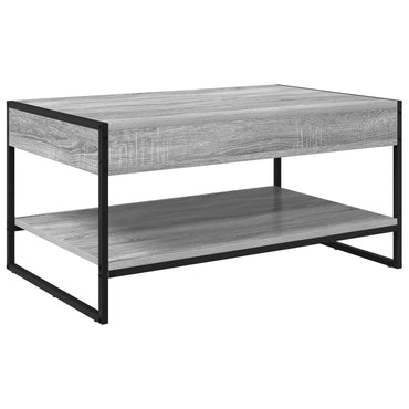 vidaXL Couchtisch Graues Sonoma 80 x 50 x 40 cm Holzwerkstoff