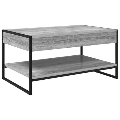 vidaXL Couchtisch Graues Sonoma 80 x 50 x 40 cm Holzwerkstoff