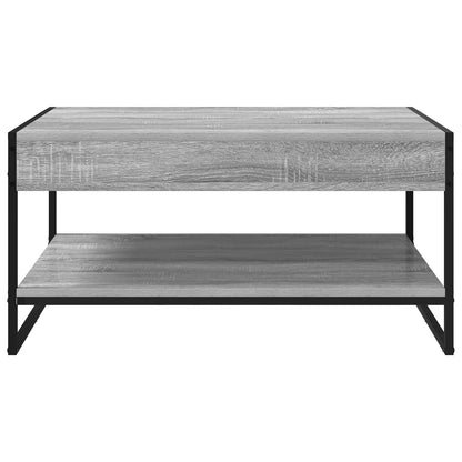 vidaXL Couchtisch Graues Sonoma 80 x 50 x 40 cm Holzwerkstoff