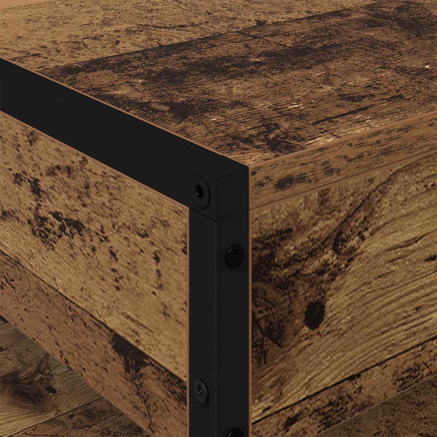 Couchtisch Altholz 80 x 50 x 40 cm Holzwerkstoff