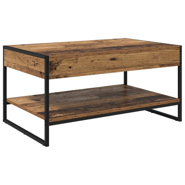 vidaXL Couchtisch Altholz 80 x 50 x 40 cm Holzwerkstoff