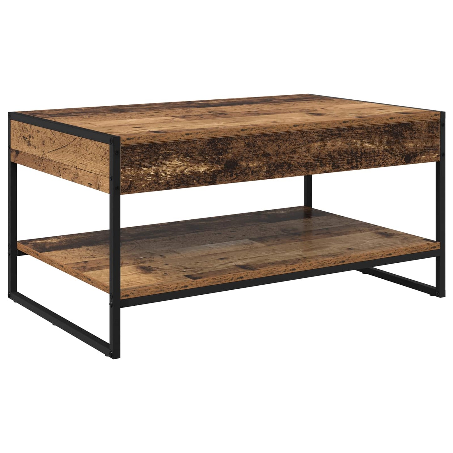 Couchtisch Altholz 80 x 50 x 40 cm Holzwerkstoff