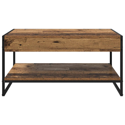 Couchtisch Altholz 80 x 50 x 40 cm Holzwerkstoff