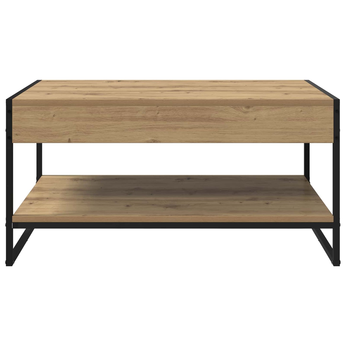 vidaXL Couchtisch Kunsthandwerk Eiche 80 x 50 x 40 cm Holzwerkstoff