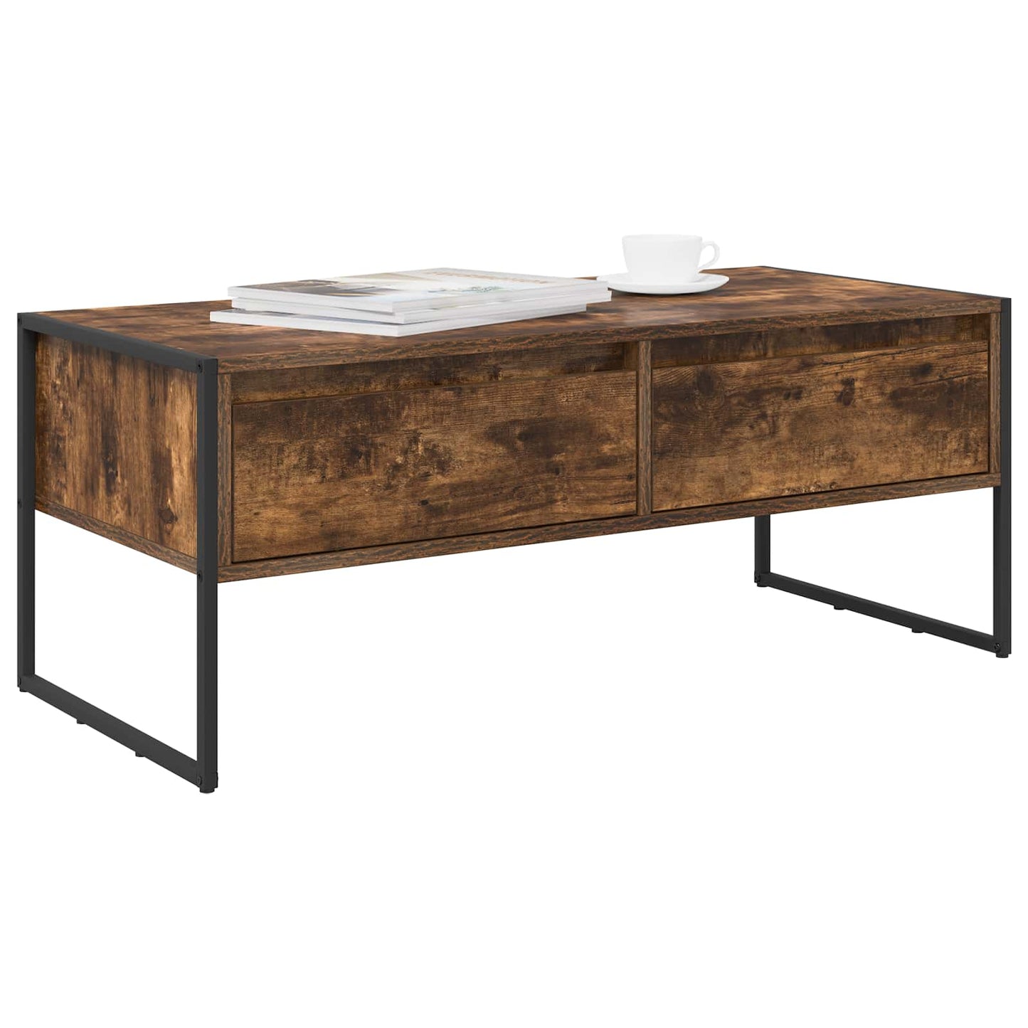 vidaXL Couchtisch Raucharbe 100 x 46 x 40 cm Holzwerkstoff