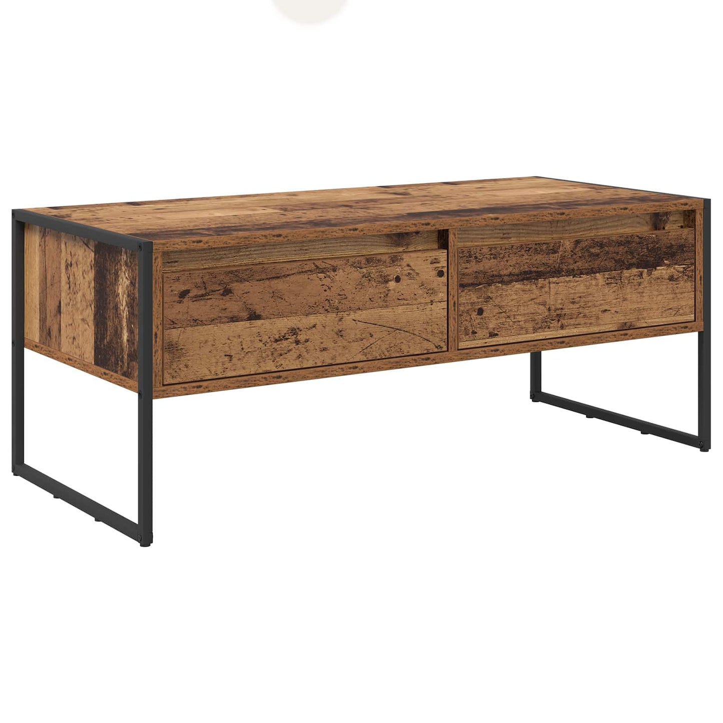 Couchtisch Altholz 100 x 46 x 40 cm Holzwerkstoff