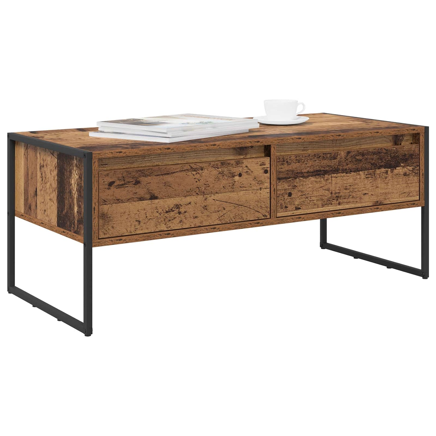 Couchtisch Altholz 100 x 46 x 40 cm Holzwerkstoff