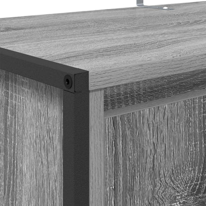 Schuhschrank Graues Sonoma 79 x 36 x 100 cm Holzwerkstoff