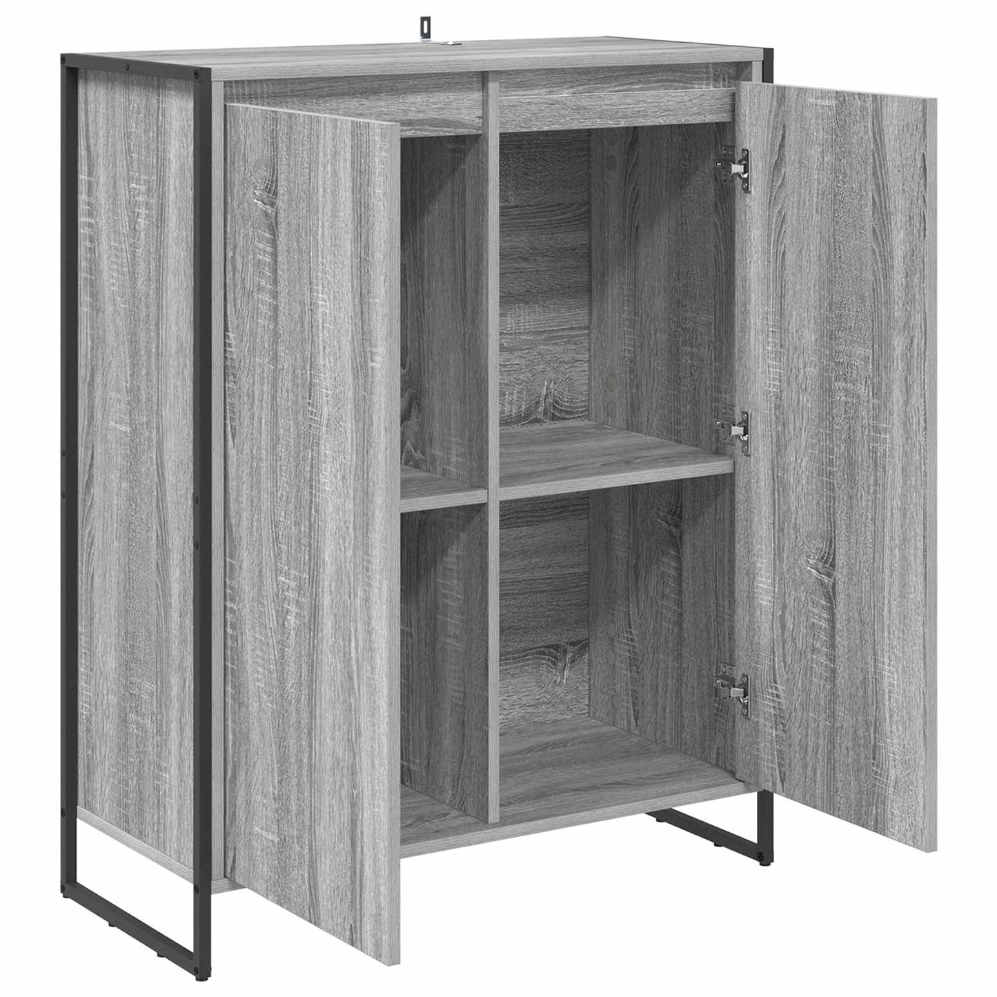 Schuhschrank Graues Sonoma 79 x 36 x 100 cm Holzwerkstoff